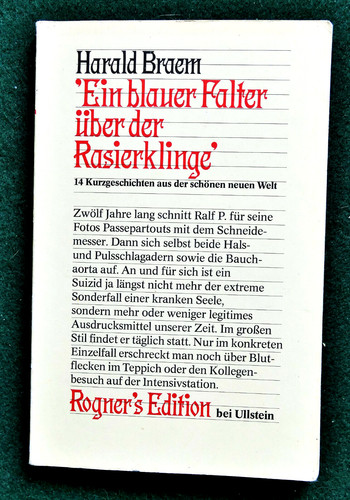 Ein blauer falter - ein,